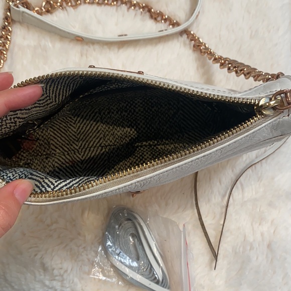 Rebecca minkoff small white leather cross body - Picture 5 of 6